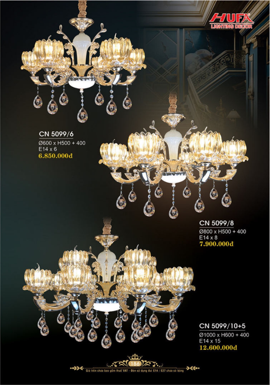 Bảng giá đèn trang trí HUFA